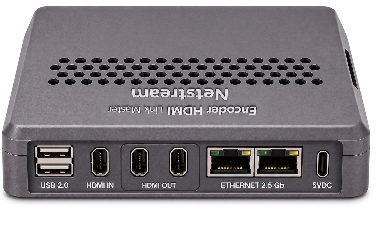 Encoder HDMI Link Master - traseira